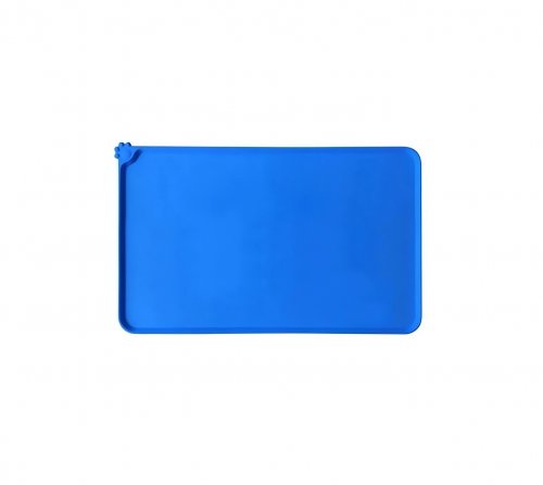 Verk 19446 Podložka pod psí misku protiskluzová 47×29 cm modrá