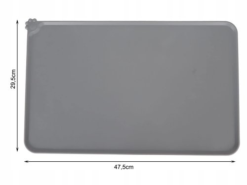 Verk 19446 Podložka pod psí misku protiskluzová 47×29 cm mátová