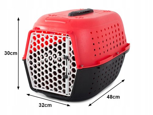 Verk 19263 Transportná prepravka 48 x 32 x 30 cm červená