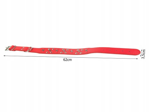 Verk 19364 Obojek s ostny 62 x 3,5 cm modrý