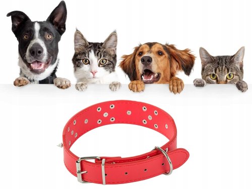 Verk 19364 Obojek s ostny 62 x 3,5 cm modrý