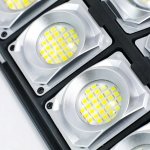 LedLight Pouličné osvetlenie solárne 300 LED COB, IP65, 1000W čierne
