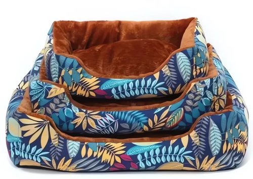 Nuxie XT1571 Sada pelíšků pro psa/kočku XL/XXL modrá