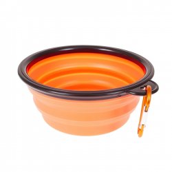 Verk 19269 Cestovní miska skládací 800 ml oranžová