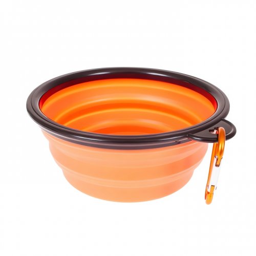 Verk 19269 Cestovní miska skládací 800 ml oranžová