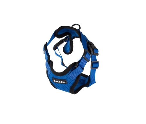 Verk 19343 Postroj pre psa s vodítkom vel. L fialový