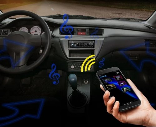 Foxter Autorádio USB/AUX/SD/Bluetooth černé