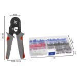 Bigstren 23271 Krimpovací kleště + svorky sada 500 ks