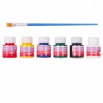 KIK KX3876 Farby na textil 6 x 25 ml