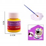 KIK KX3876 Farby na textil 6 x 25 ml