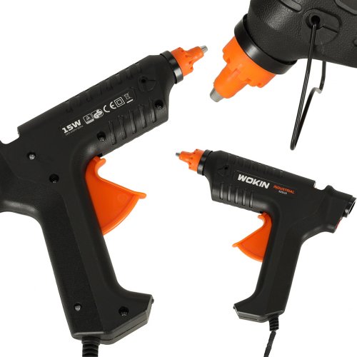 Wokin Tavná pistole 15W + 2 lepící tyčinky