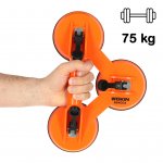 Wokin Madlo na prenášanie skla 3 x115 mm