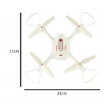 Syma Dron RC X23W 2.4GHz, 4CH FPV Wi Fi biela