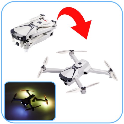 Syma Dron Z6PRO GPS 4K 5G Wifi FPV 2,4 GHz biely