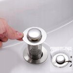 Pronett XJ5129 Univerzální zátka do dřezu stříbrná