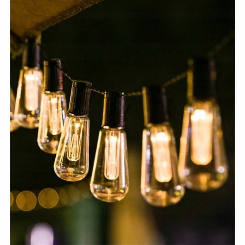 Pronett XJ5150 Světelný řetěz solární girlanda 20 LED, 5 m