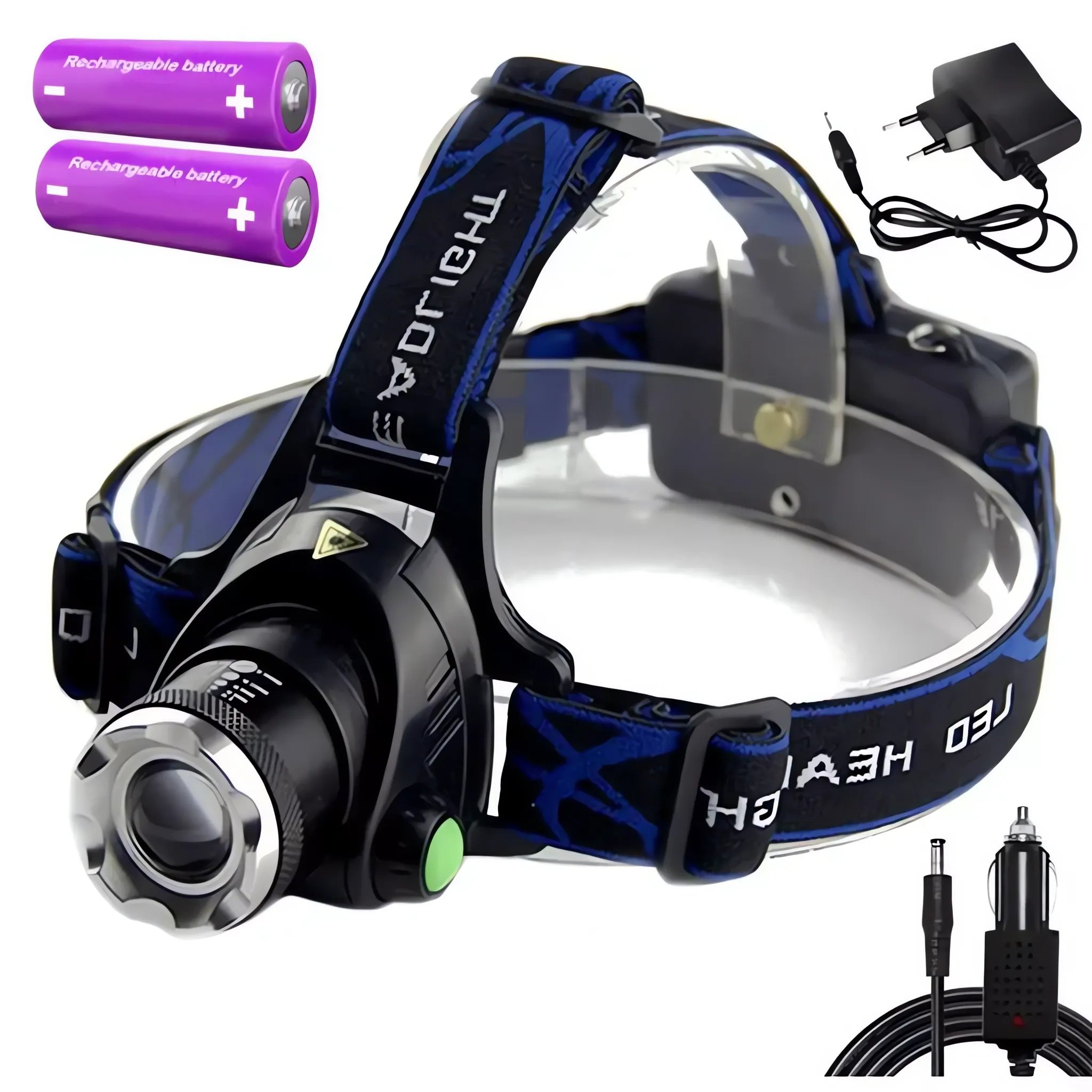 Pronett XJ5102 Čelovka LED CREE XML-T6 + 2x 18650