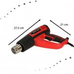Kafuwell Elektrická horkovzdušná pistole 1850W