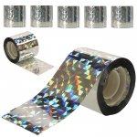 KIK KX4499 Reflexní páska proti ptákům 4.8 cm x 50 m, 5 ks