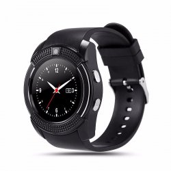 Verk 06326 Chytré hodinky SMART WATCH V8 čierna