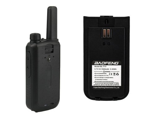 Baofeng BF-T17 Vysílačky 2 ks černé