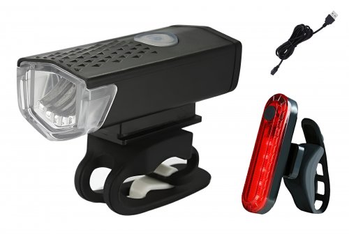 AFF 3445 Sada osvetlenia na bicykel 2 ks