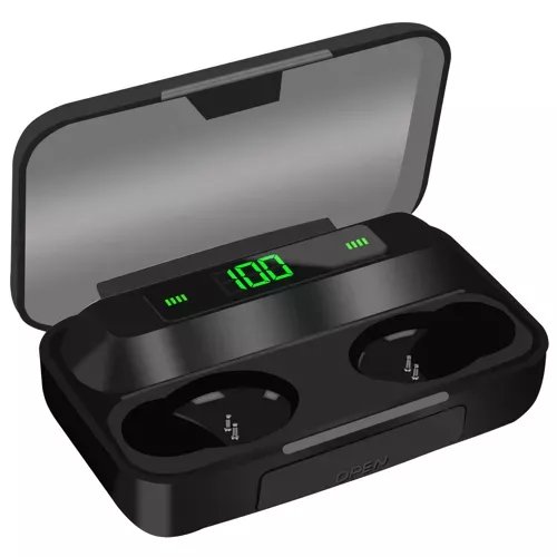 Izoxis 23533 Bezdrátová sluchátka Bluetooth 5.1 - Powerbanka 2200 mAh