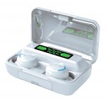 AFF 3770 Bezdrátová sluchátka F9 TWS Bluetooth 5.0 - Powerbanka černá