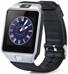 Verk 06325 Chytré hodinky SMART WATCH DZ09 čierno-strieborné