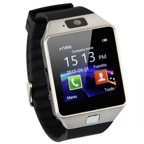 Verk 06325 Chytré hodinky SMART WATCH DZ09 čierno-strieborné