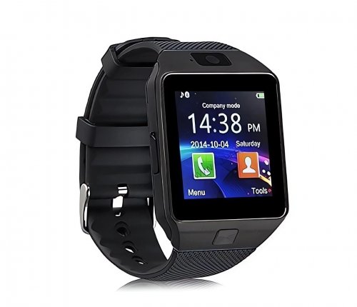 Verk 06325 Chytré hodinky SMART WATCH DZ09 čierno-strieborné