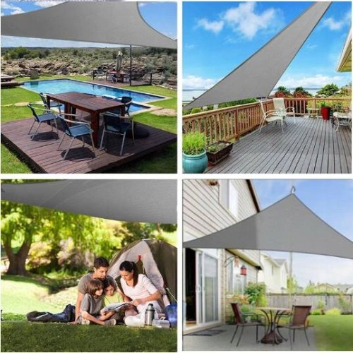 Gardlov 23147 Plachta proti slunci 3 x 3 x 3 m šedá