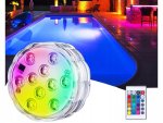 Verk Vodotěsné LED RGB osvětlení s dálkovým ovladačem