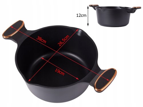 KingStyle Hrniec s pokrievkou s nepriľnavým povrchom 4,55 l