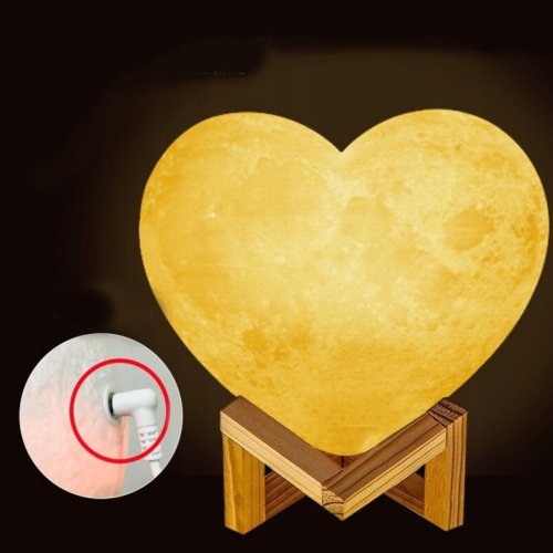 Gordon G155 Lampička 3D Srdce 23 cm