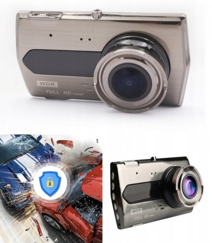 Gordon G487 Kamera do auta s parkovacou kamerou, FULL HD, LCD 4"