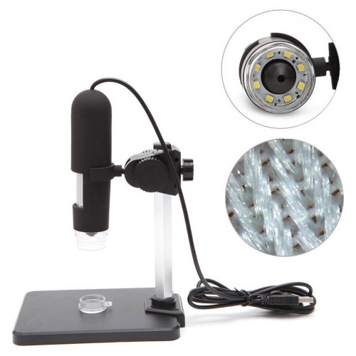 Verk 09096 USB Digitální mikroskop 8 LED, SMD 800x ZOOM
