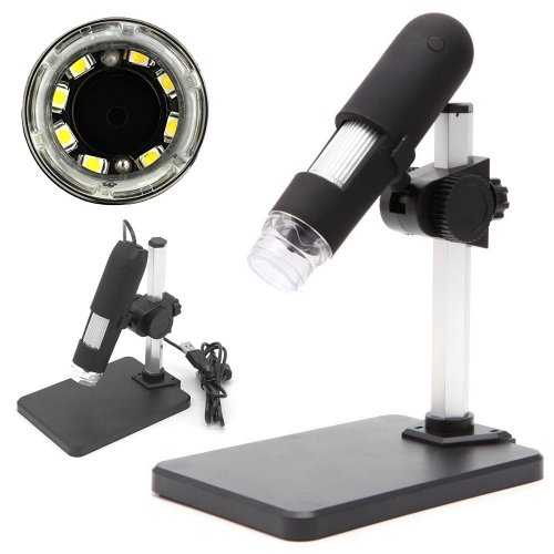 Verk 09096 USB Digitální mikroskop 8 LED, SMD 800x ZOOM