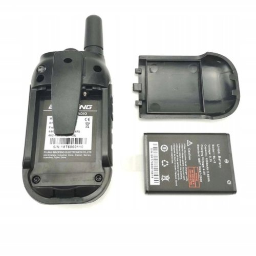 Baofeng BF-T6 Vysielačky 1500mAh 4,2V, 2 ks žltá