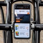 Vergionic 7415 Držiak mobilného telefónu na riadidlá 50 - 100 mm, čierna