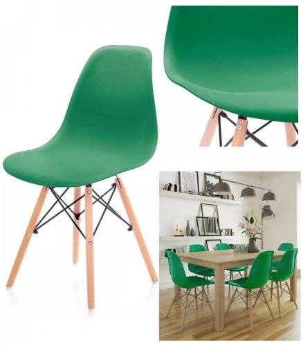 Gordon Jedálenská stolička MARGOT zelená