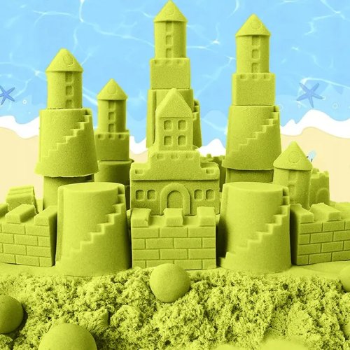 Gordon G110 Magický tekutý písek 2000g + formičky + pískoviště