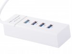 Verk 06311 USB Hub 3.0, 4 porty biely