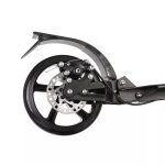 Kruzzel 23550 Skládací koloběžka, odpružená, s ruční brzdou, černá