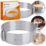 Vergionic 7835 Nastavitelný kroužek na vykrajování těsta, 24 -30 cm
