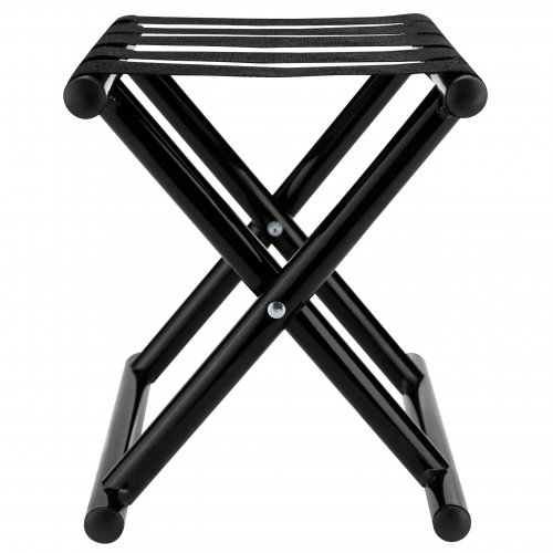 Vergionic 7815 Skládací turistická stolička, nosnost 100 kg, černá