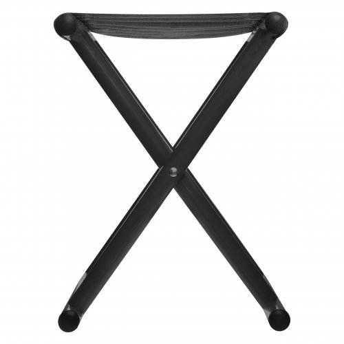 Vergionic 7815 Skladacia turistická stolička, nosnosť 100 kg, čierna