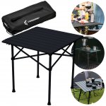 Vergionic 7814 Turistický skladací stôl 52 x 51 cm, čierna