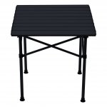 Vergionic 7814 Turistický skladací stôl 52 x 51 cm, čierna