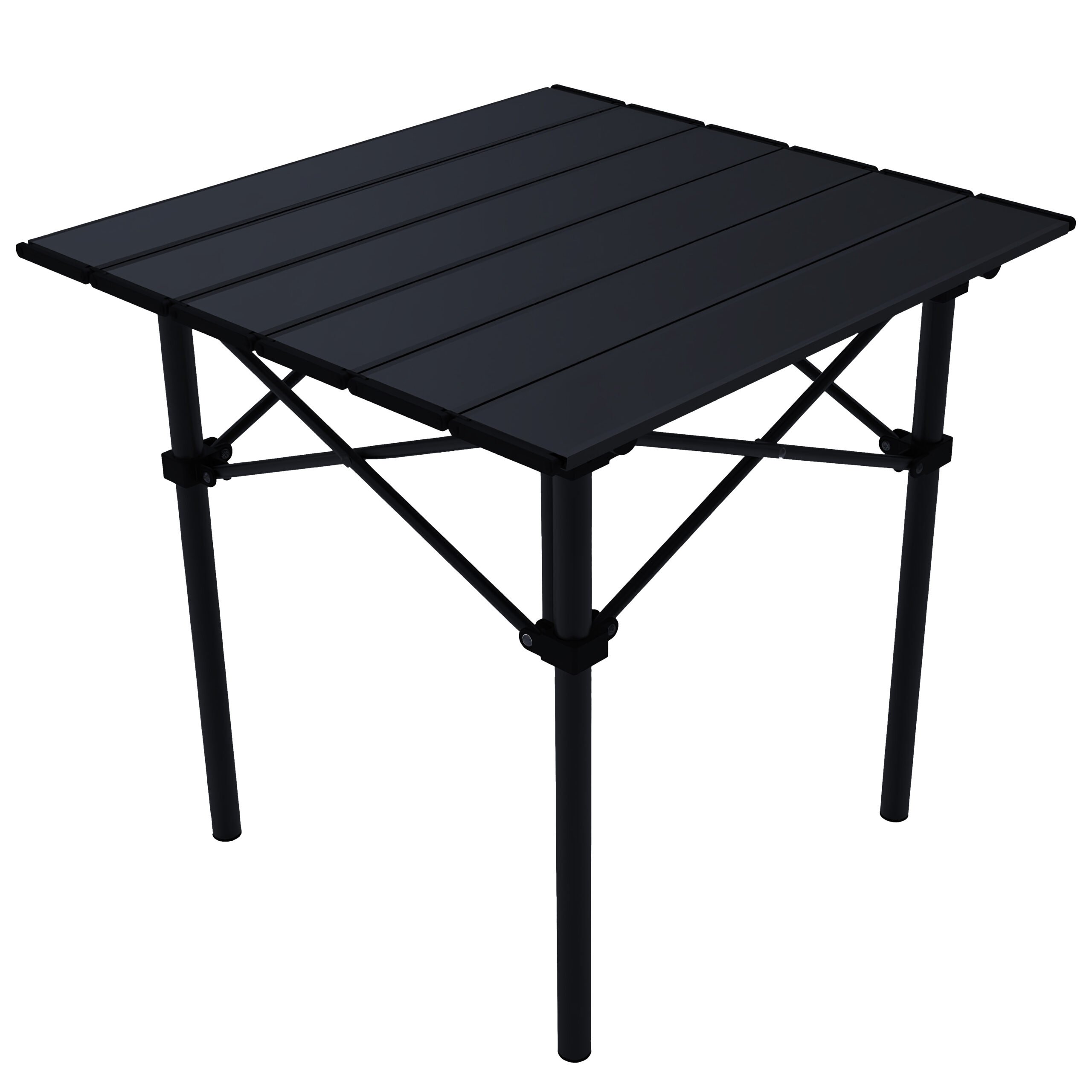 Vergionic 7814 Turistický skladací stôl 52 x 51 cm, čierna